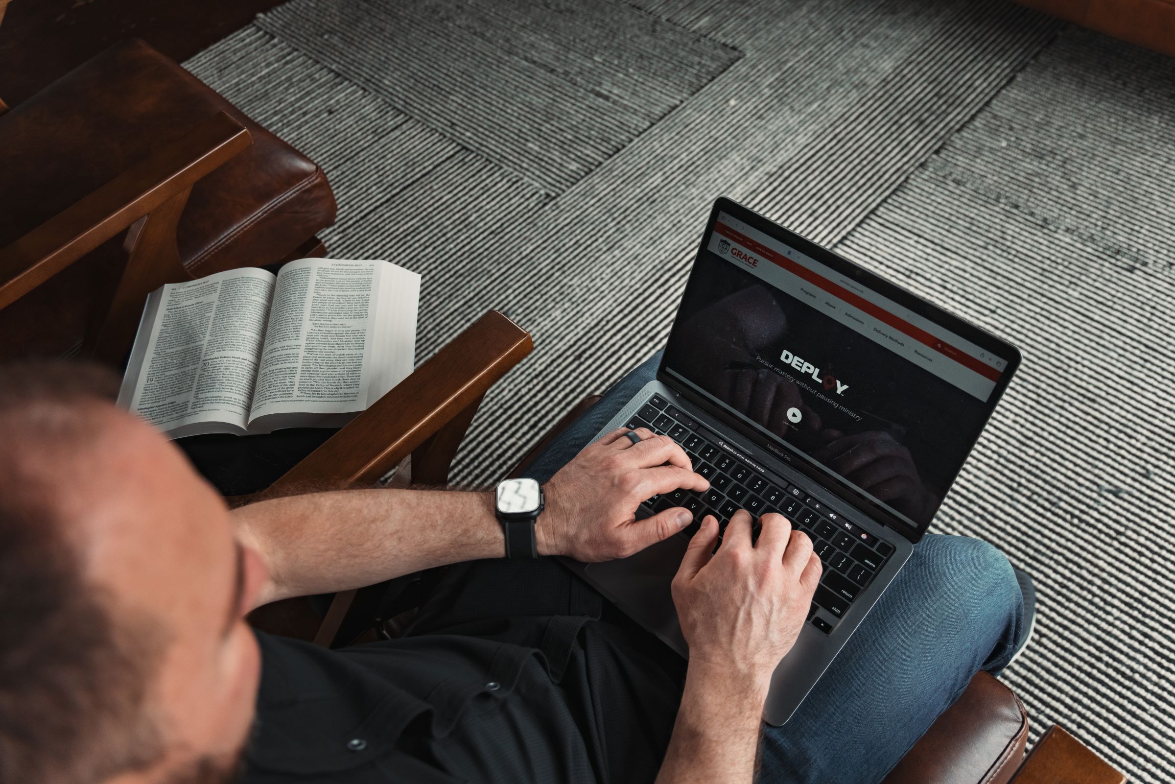 Earn your MDiv Online from Grace with Deploy. This Master of Divinity Degree is earned online with a competency-based theological education.