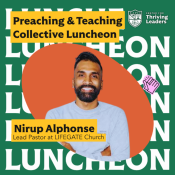 Nirup Alphonse joins Grace Theological seminary for an event with the Preaching and Teaching Collective.